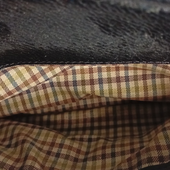 Vintage Valerie Stevens Black Pebble Leather Crossbody Shoulder Strap Bag Purse - Picture 7 of 11